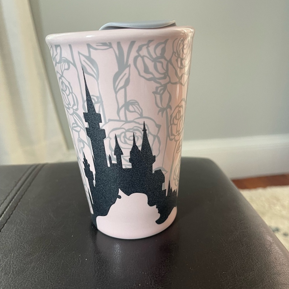 Disney Sleeping Beauty & Magic Kingdom travel mug